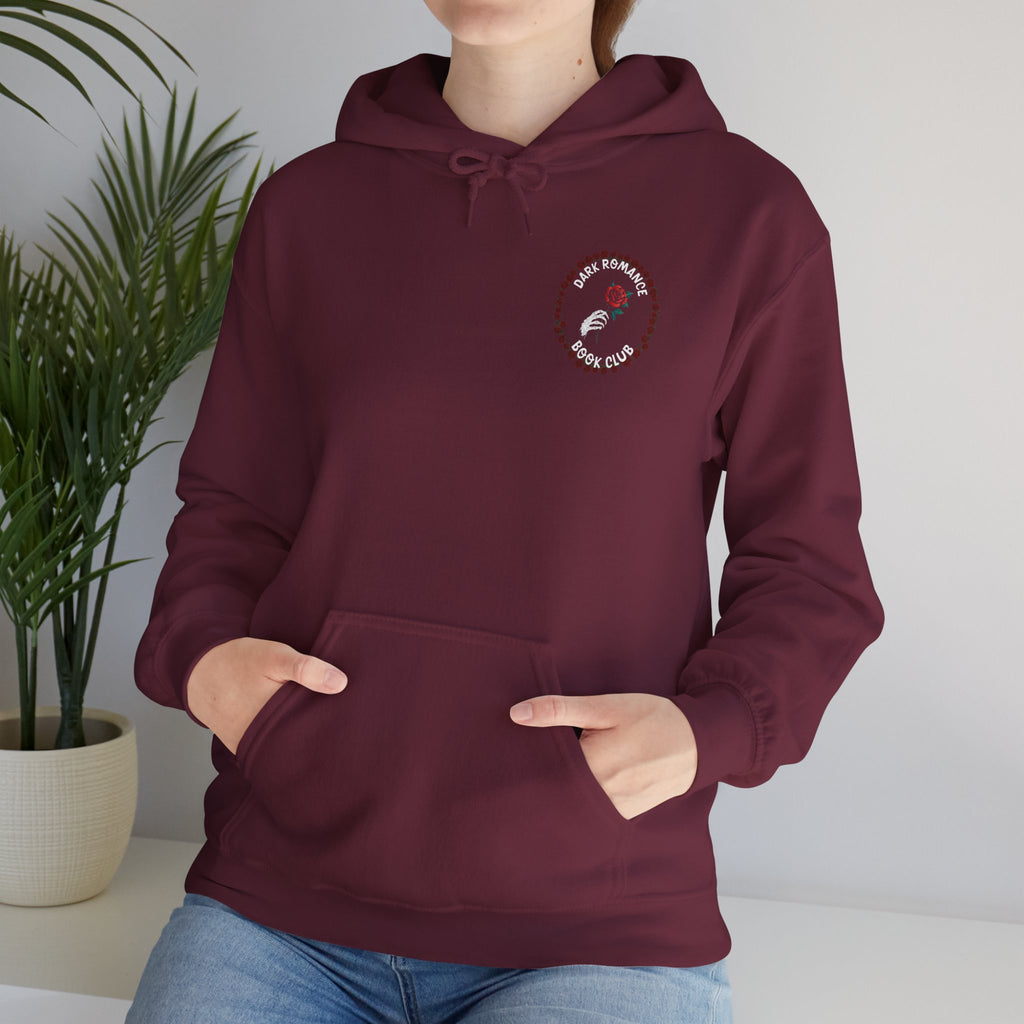 “Dark Romance Book Club” Hoodie – Soft, Sinful, and Story-Obsessed