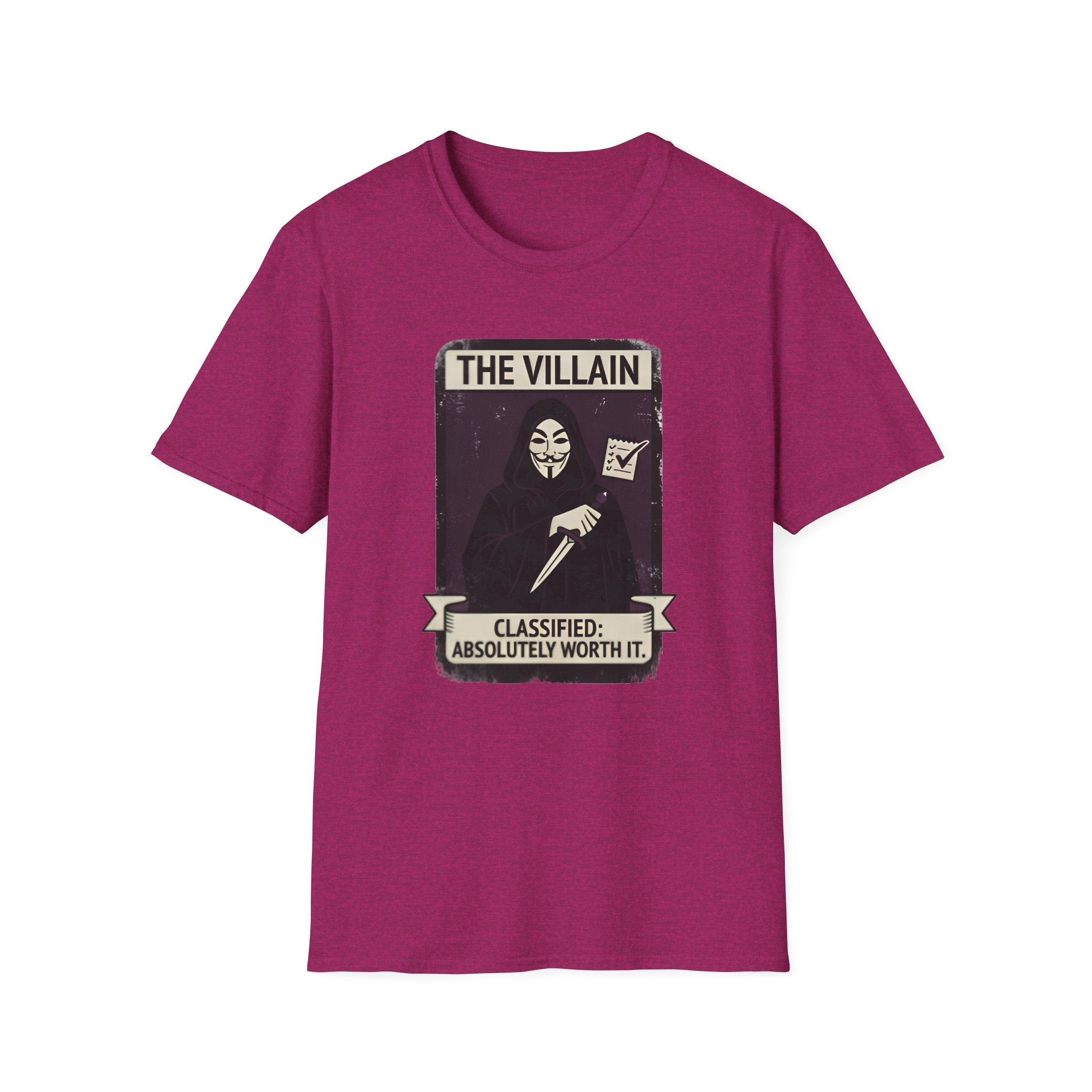 The Villain: Classified Absolutely Worth It T-Shirt