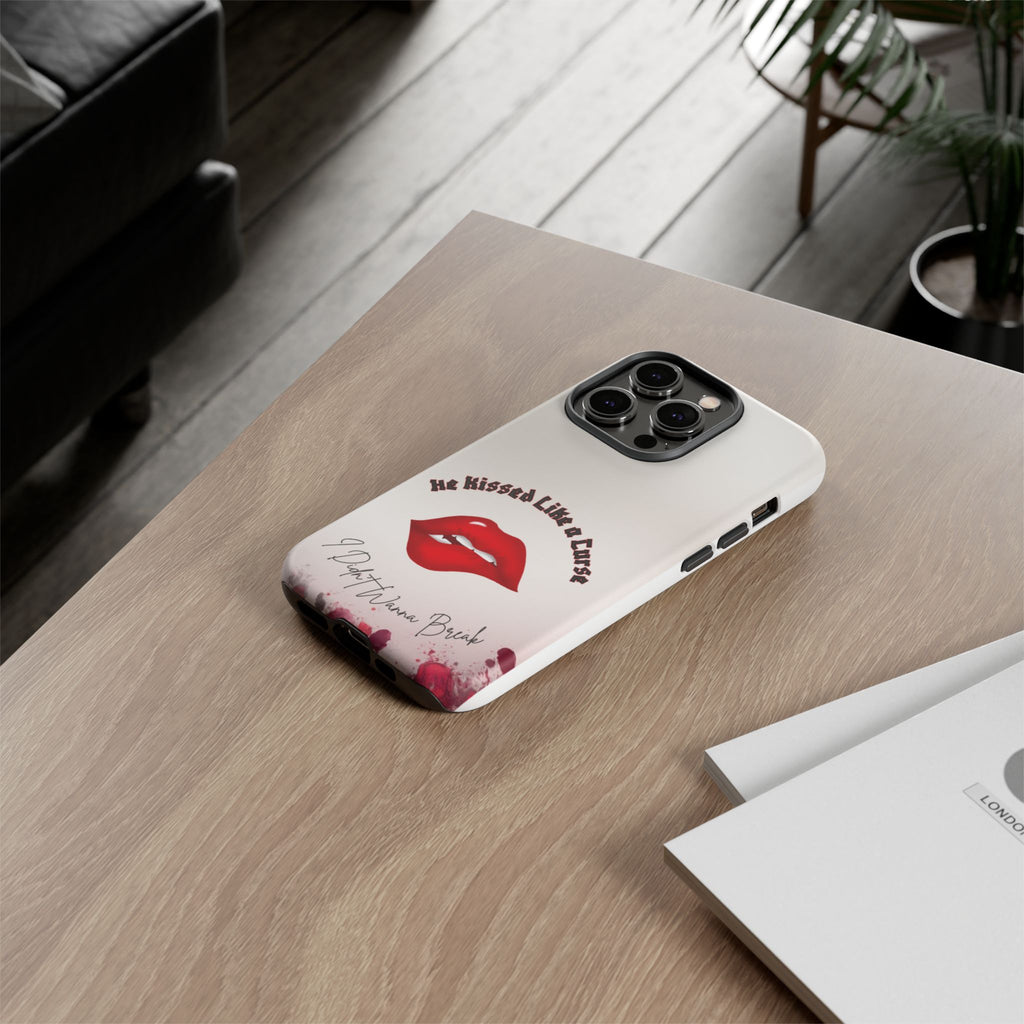 He Kissed Like a Curse I Didn’t Wanna Break Gothic Romance Haunted Love Dark Feminine Book Lover Romantic Vampire