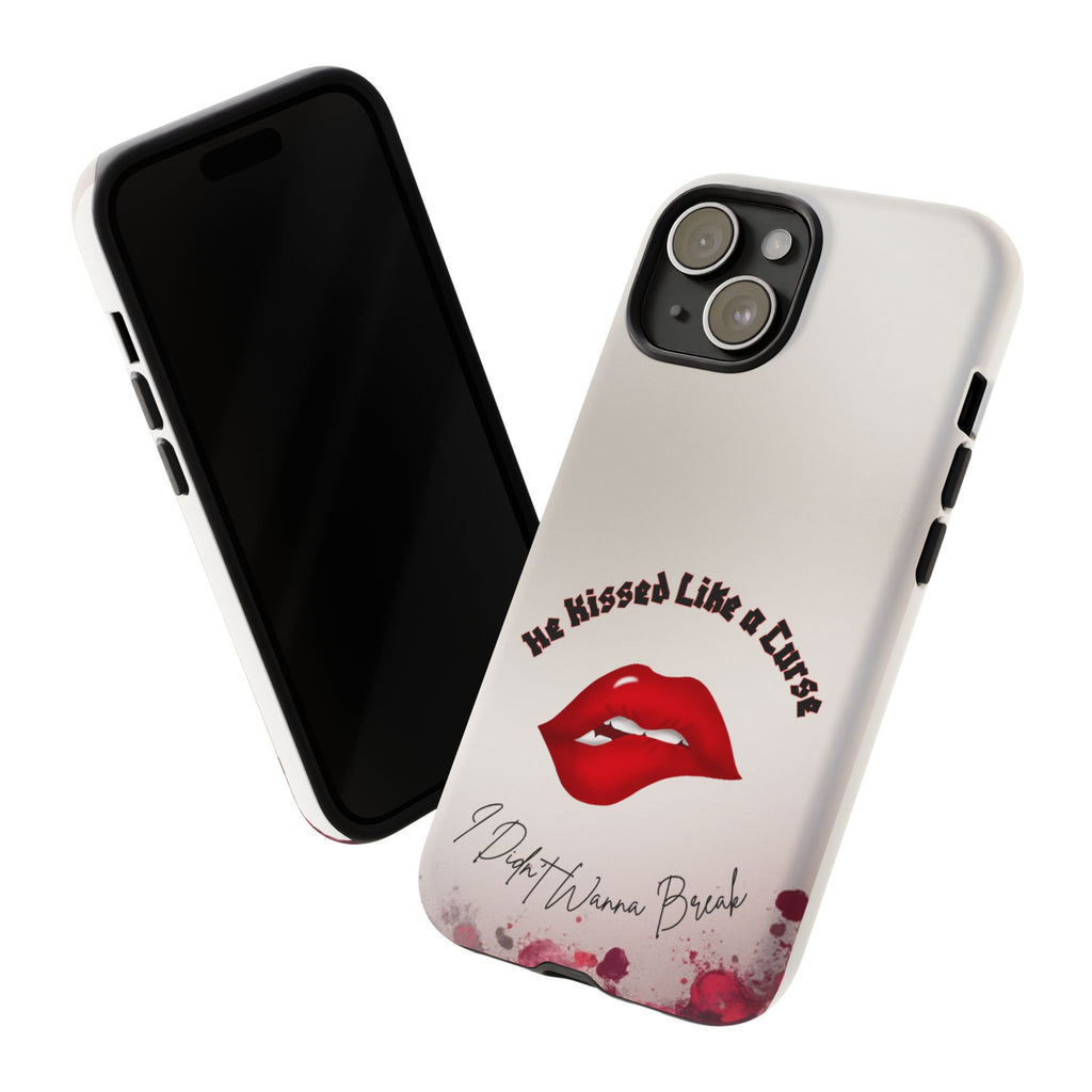 He Kissed Like a Curse I Didn’t Wanna Break Gothic Romance Haunted Love Dark Feminine Book Lover Romantic Vampire