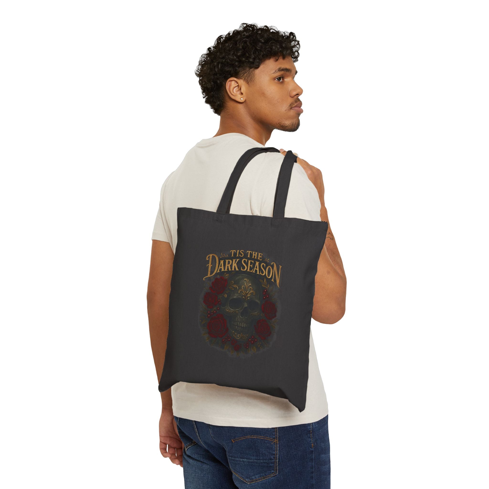 'Tis the Dark Season | Dark Romance Aesthetic Tote Bag | For Readers Who Love a Little Chaos and Comfort