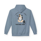 "I Prefer My Monsters To Be Well Read" Cozy Hoodie | Perfect Gift for Dark Romance Book Lovers, Unisex Casual Wear, Reading Appreciation, Halloween Apparel, Cozy Gift