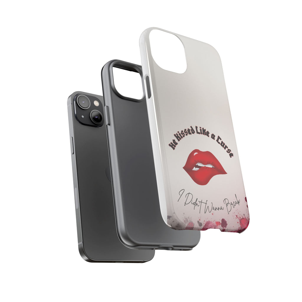 He Kissed Like a Curse I Didn’t Wanna Break Gothic Romance Haunted Love Dark Feminine Book Lover Romantic Vampire