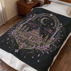 The Stars Called You Home...Celestial Castle Throw Blanket