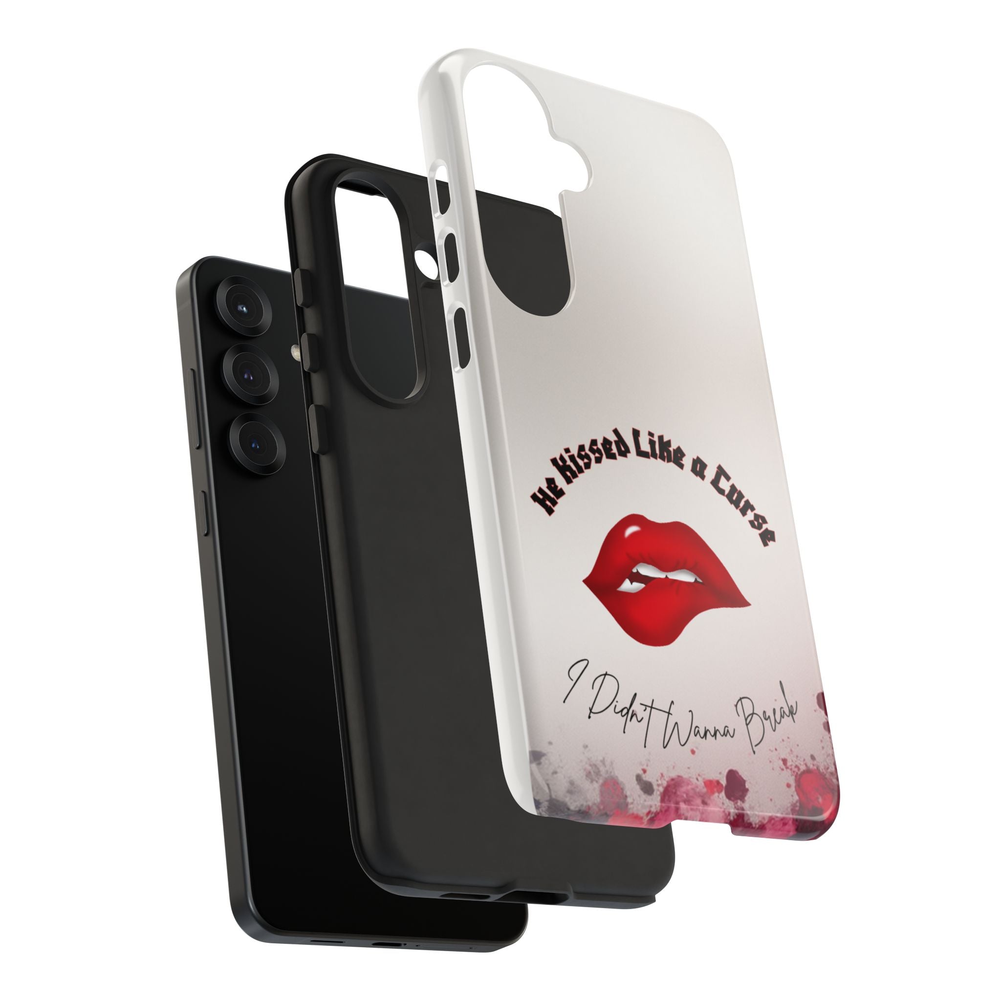 He Kissed Like a Curse I Didn’t Wanna Break Gothic Romance Haunted Love Dark Feminine Book Lover Romantic Vampire