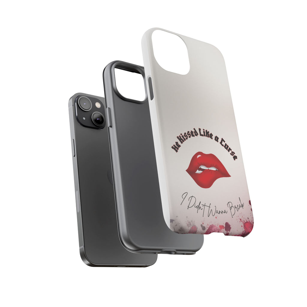 He Kissed Like a Curse I Didn’t Wanna Break Gothic Romance Haunted Love Dark Feminine Book Lover Romantic Vampire