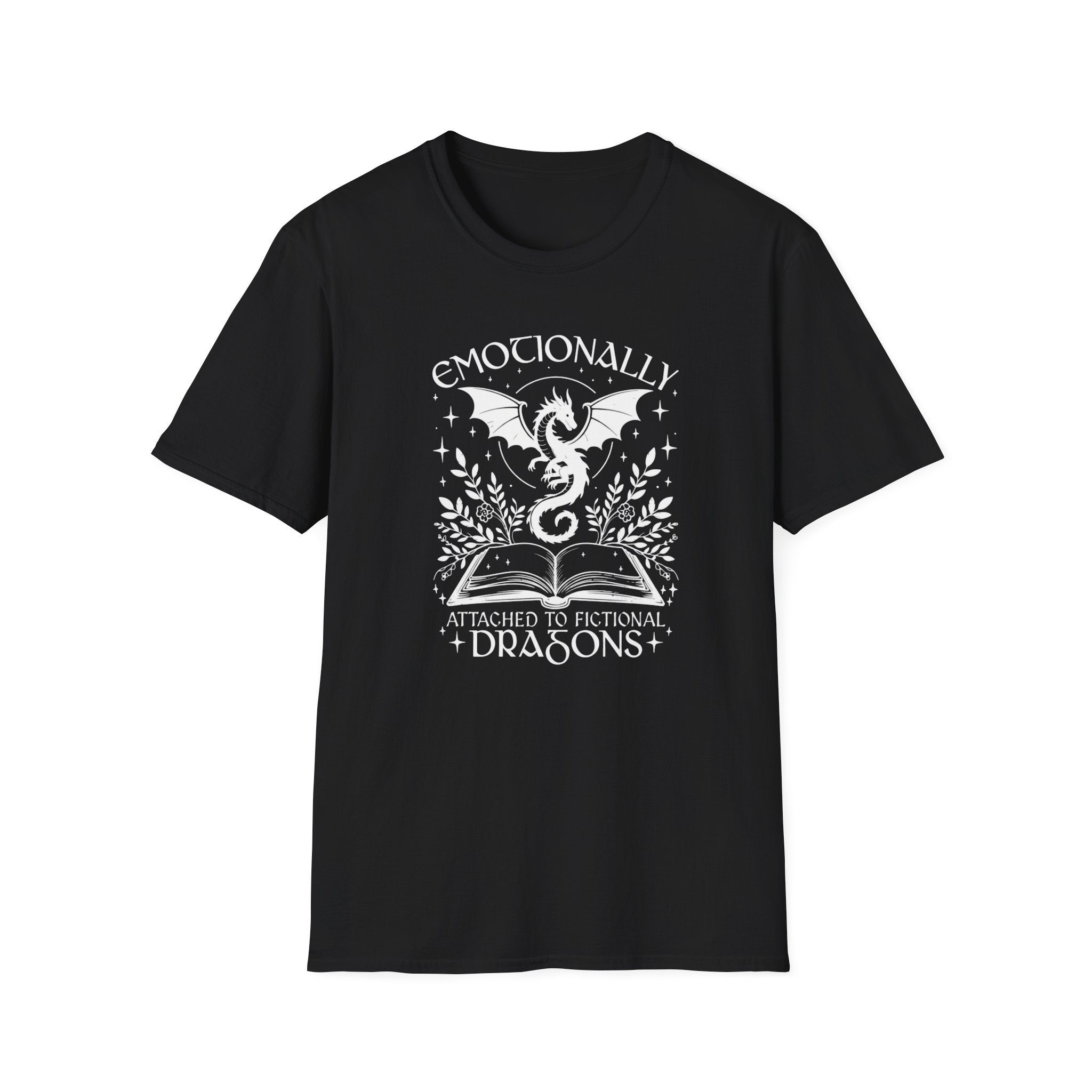 Emotionally Attached To Fictional Dragons T-Shirt