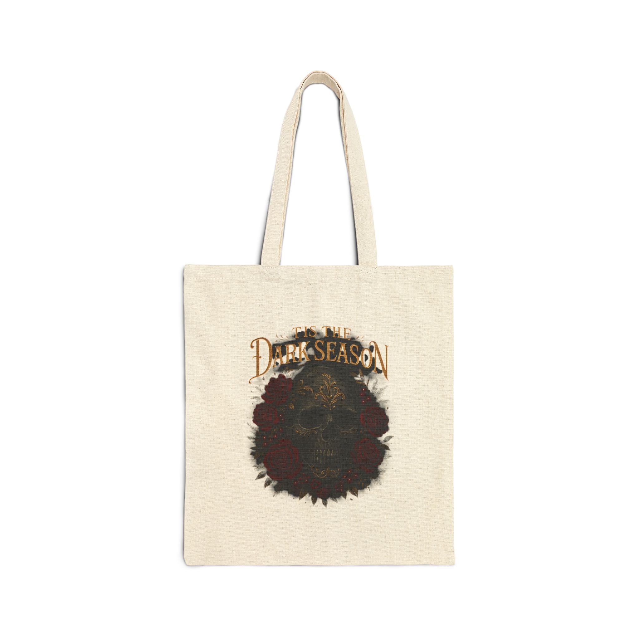 'Tis the Dark Season | Dark Romance Aesthetic Tote Bag | For Readers Who Love a Little Chaos and Comfort