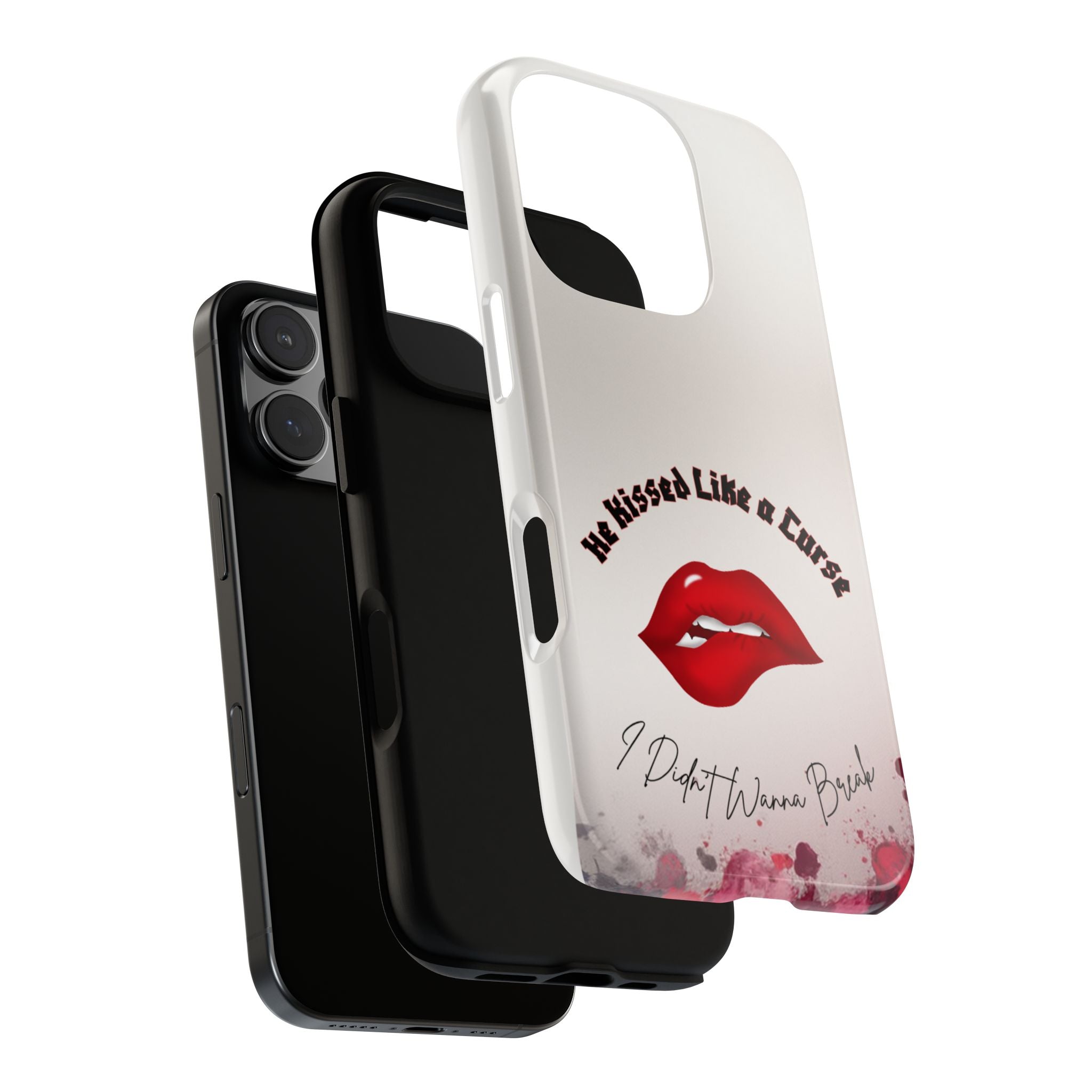 He Kissed Like a Curse I Didn’t Wanna Break Gothic Romance Haunted Love Dark Feminine Book Lover Romantic Vampire