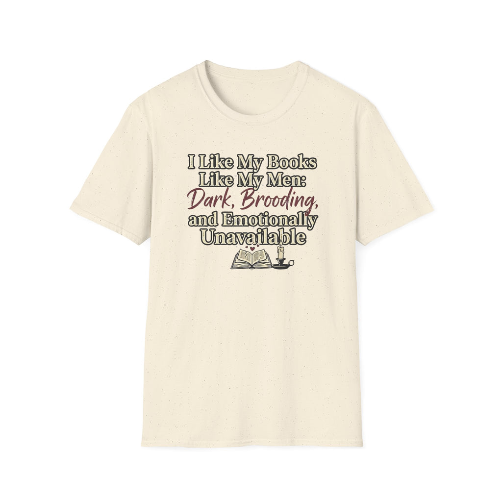 I Like My Books Like My Men T-Shirt