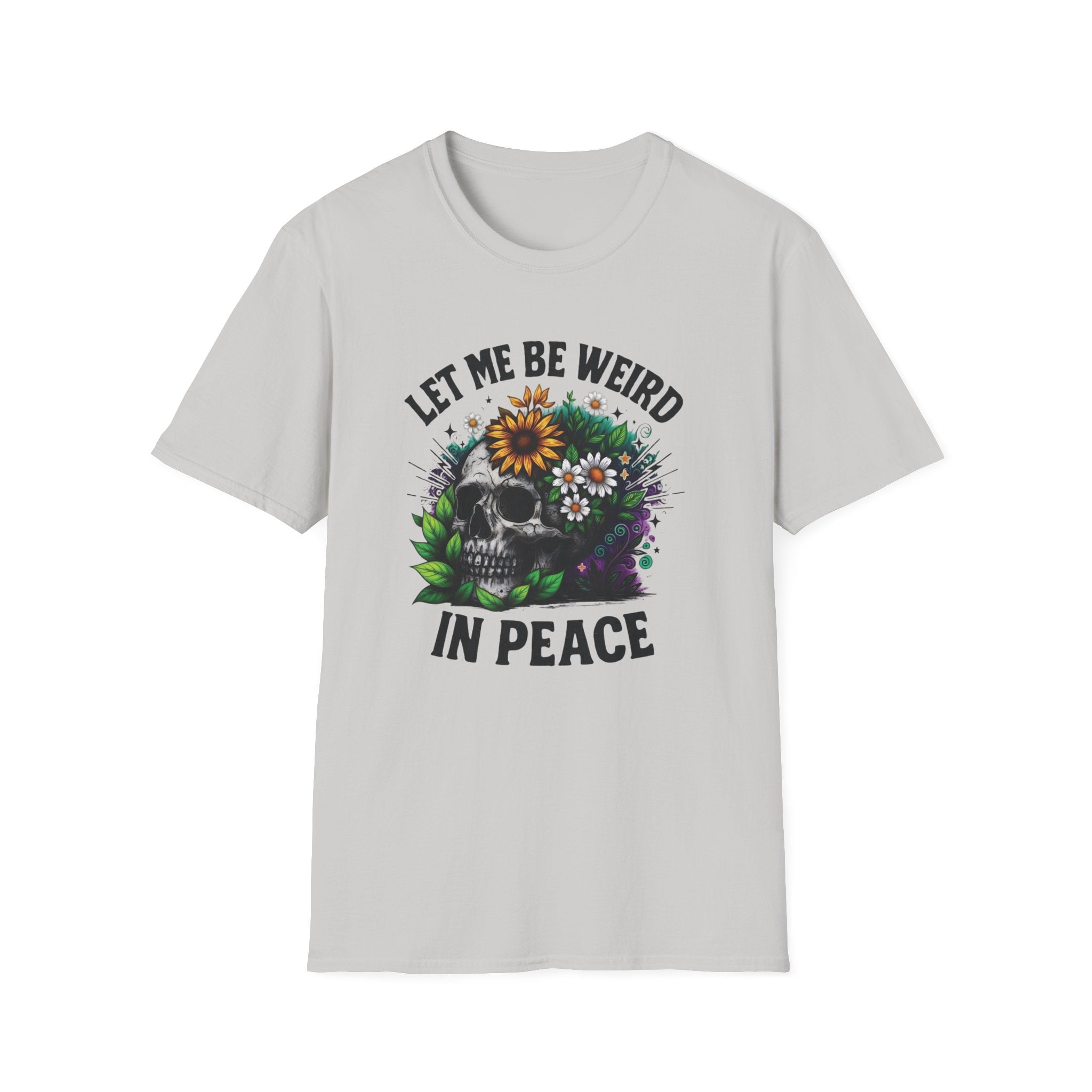 Full Color Let Me Be Weird In Peace T-Shirt