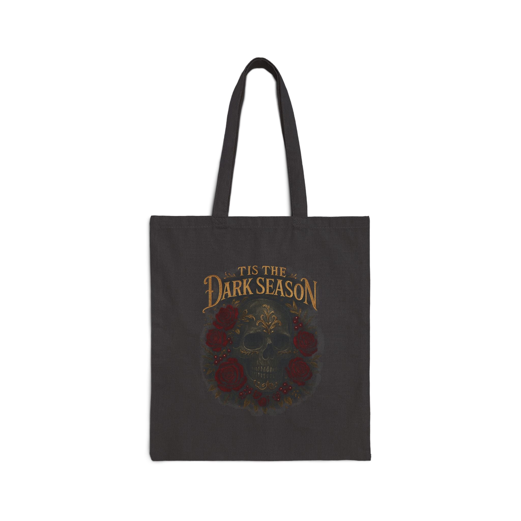 'Tis the Dark Season | Dark Romance Aesthetic Tote Bag | For Readers Who Love a Little Chaos and Comfort