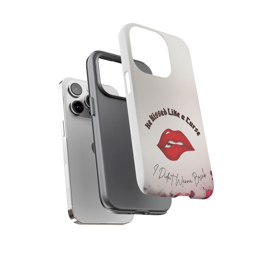 He Kissed Like a Curse I Didn’t Wanna Break Gothic Romance Haunted Love Dark Feminine Book Lover Romantic Vampire