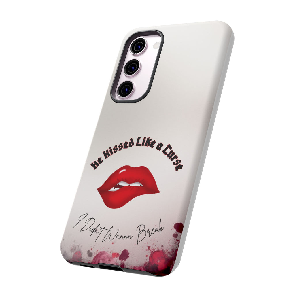 He Kissed Like a Curse I Didn’t Wanna Break Gothic Romance Haunted Love Dark Feminine Book Lover Romantic Vampire