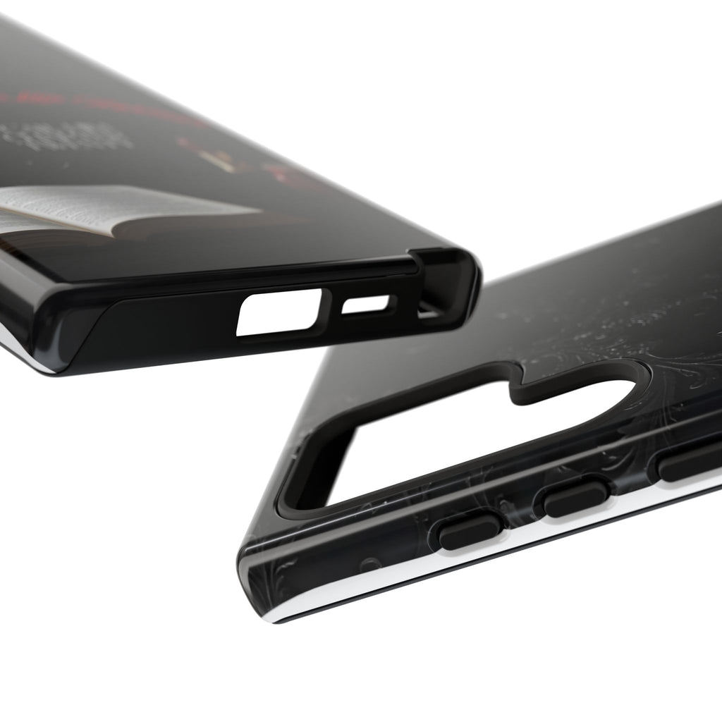 Phone Case - 'He Calls Me His Little Nightmare — I Call Him Chapter Twenty-Three' - Dark Fantasy Energy