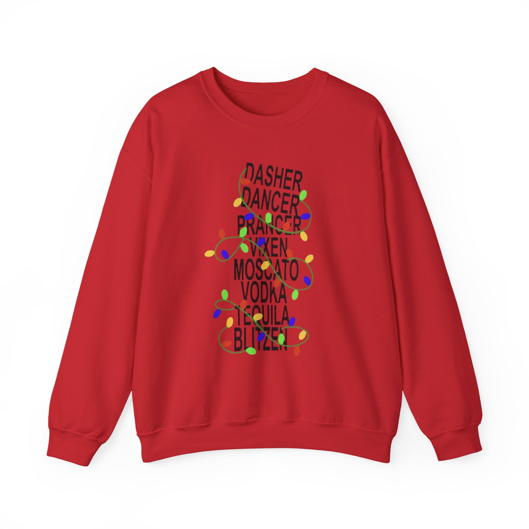 Boozy Reindeer Christmas Sweatshirt