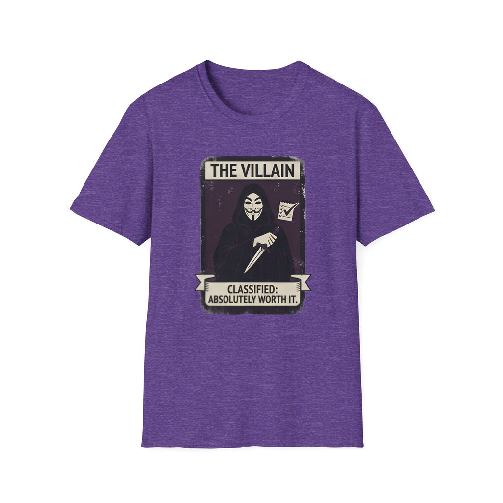 The Villain: Classified Absolutely Worth It T-Shirt