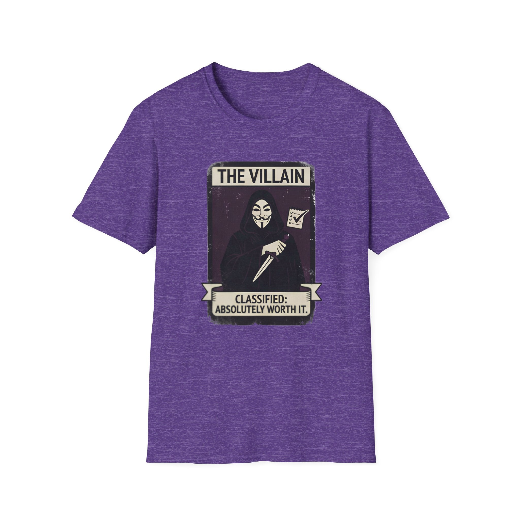 The Villain: Classified Absolutely Worth It T-Shirt