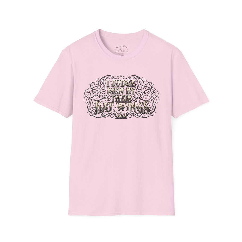 I Judge Men By Their Bat Wings T-shirt