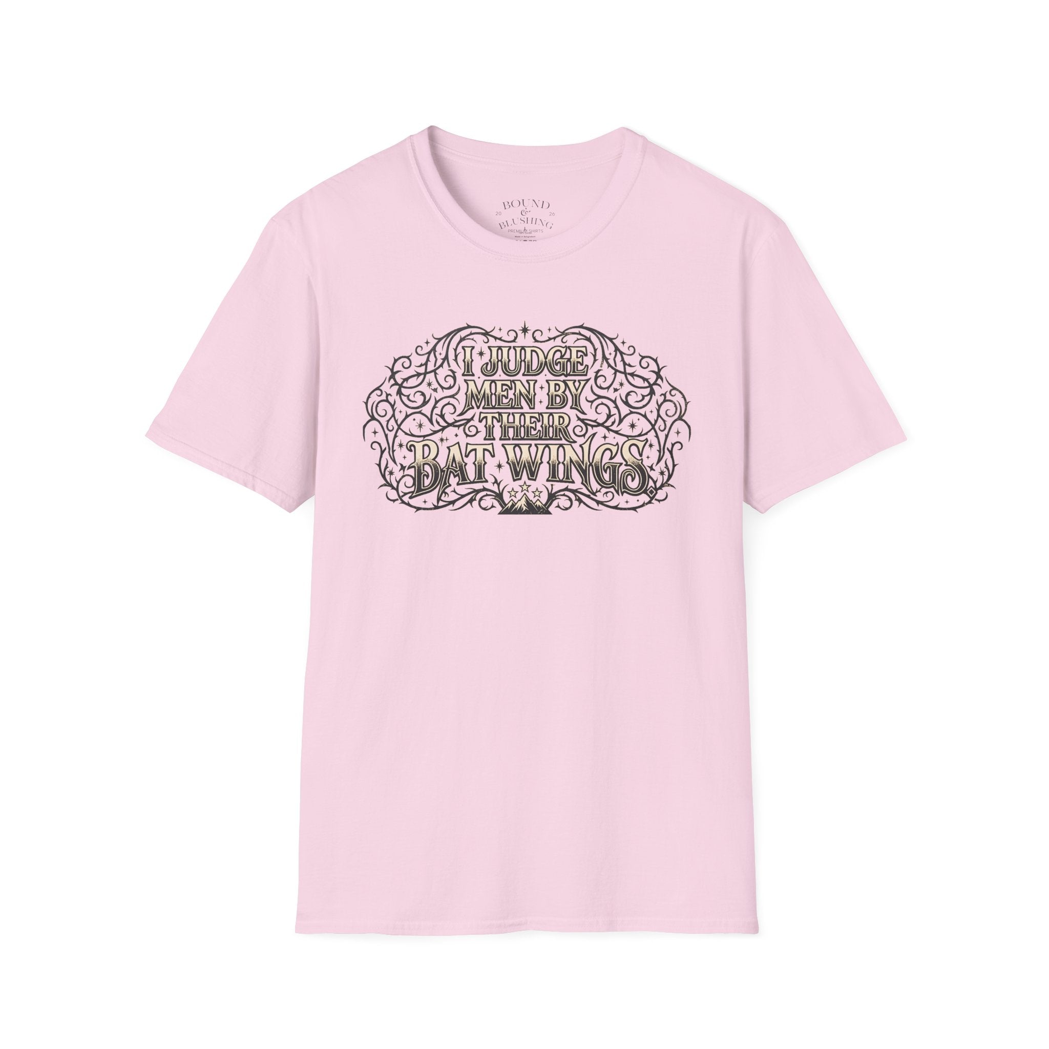 I Judge Men By Their Bat Wings T-shirt