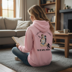 "I Prefer My Monsters To Be Well Read" Cozy Hoodie | Perfect Gift for Dark Romance Book Lovers, Unisex Casual Wear, Reading Appreciation, Halloween Apparel, Cozy Gift