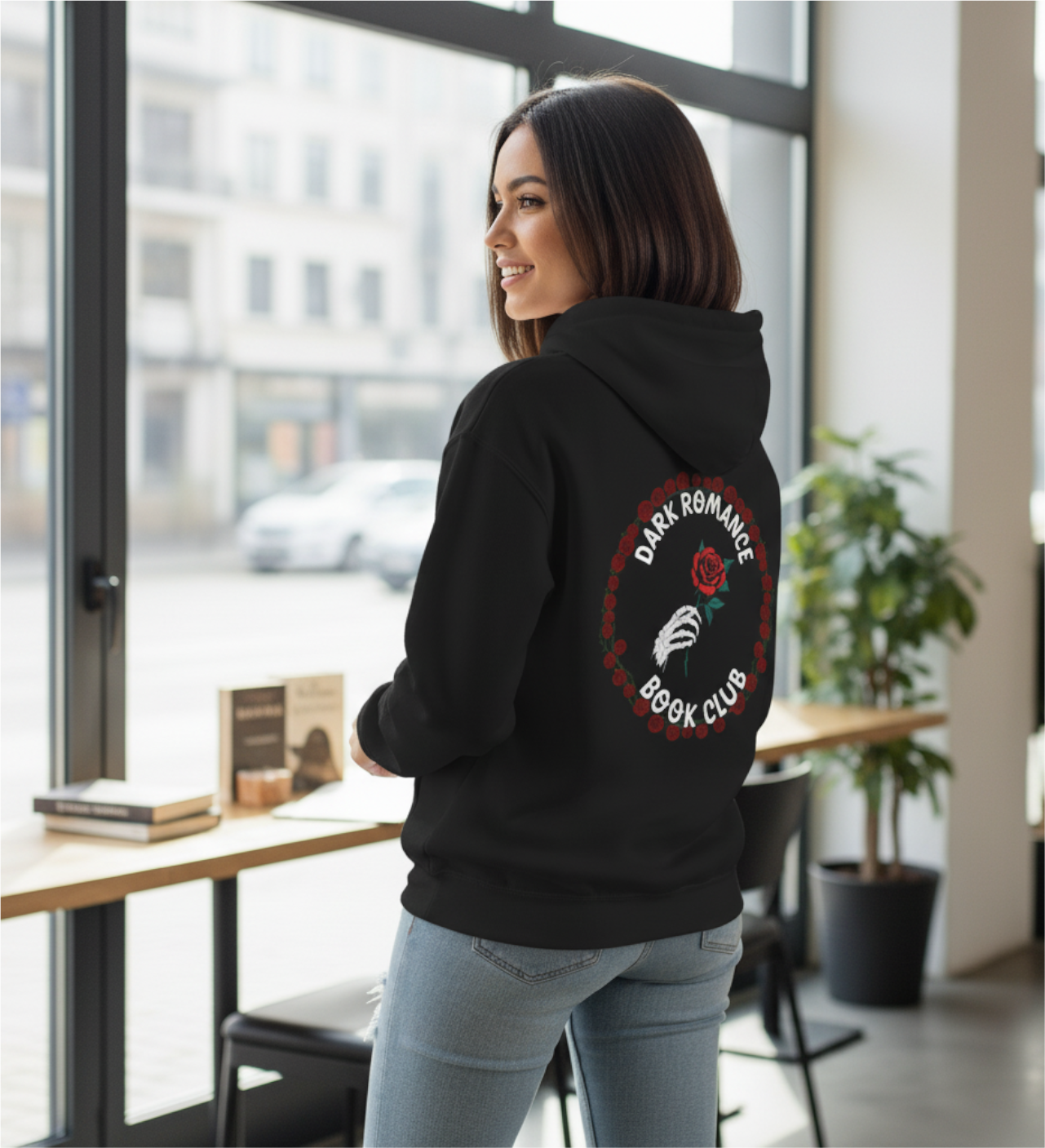 “Dark Romance Book Club” Hoodie – Soft, Sinful, and Story-Obsessed