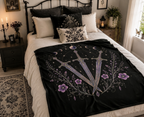 Midnight Court Celestial Sword Velveteen Plush Blanket