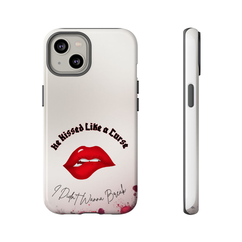 He Kissed Like a Curse I Didn’t Wanna Break Gothic Romance Haunted Love Dark Feminine Book Lover Romantic Vampire