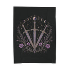 Midnight Court Celestial Sword Velveteen Plush Blanket