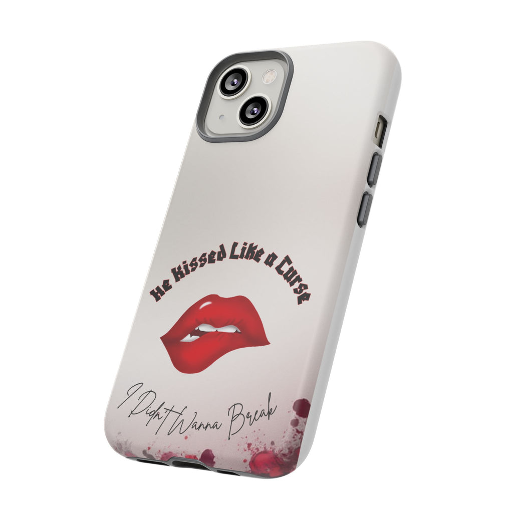 He Kissed Like a Curse I Didn’t Wanna Break Gothic Romance Haunted Love Dark Feminine Book Lover Romantic Vampire