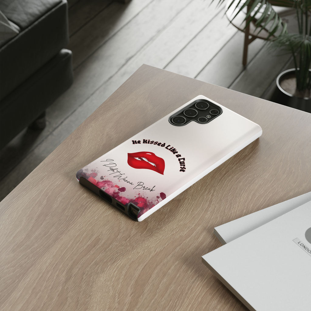 He Kissed Like a Curse I Didn’t Wanna Break Gothic Romance Haunted Love Dark Feminine Book Lover Romantic Vampire