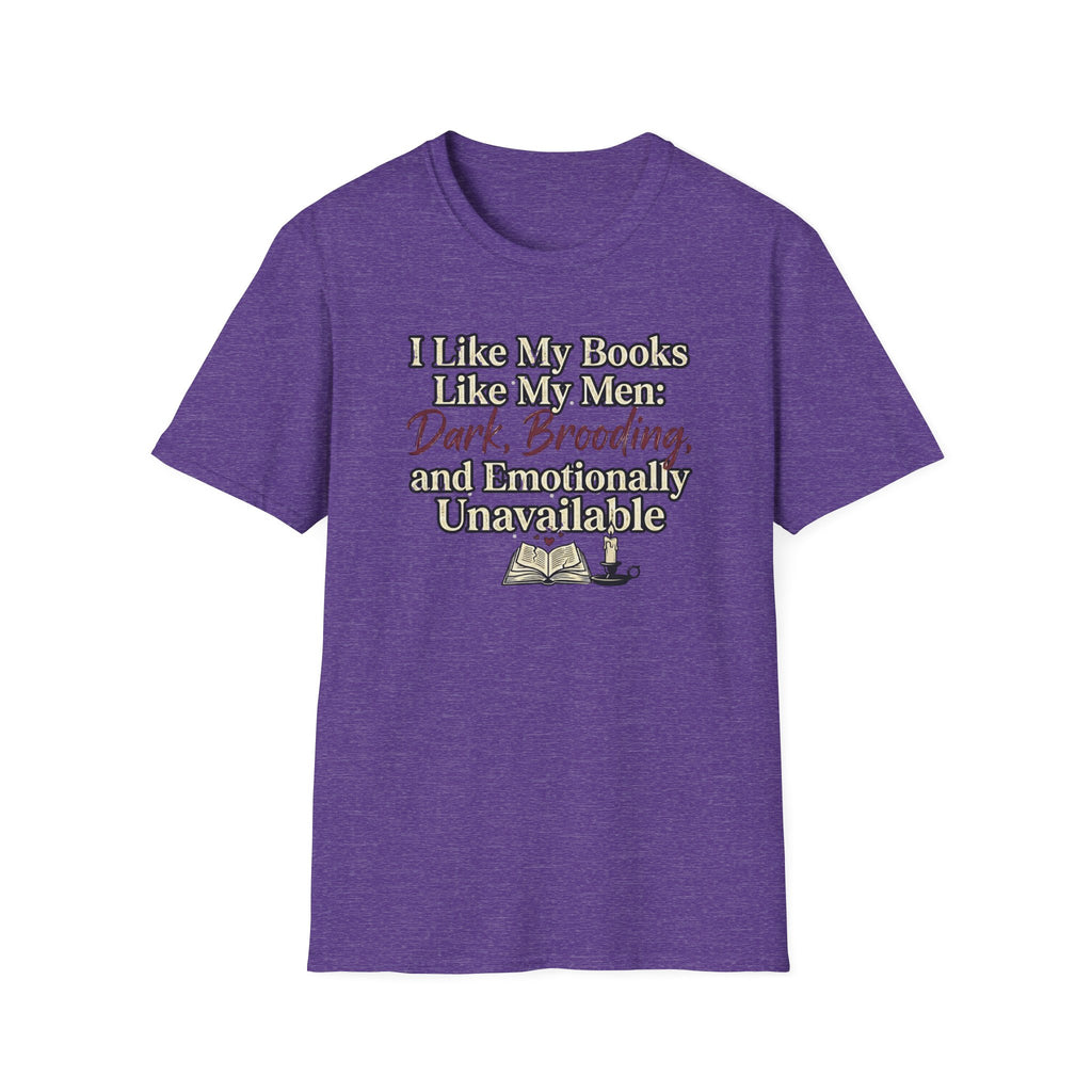I Like My Books Like My Men T-Shirt