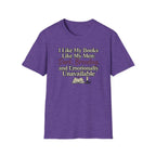 I Like My Books Like My Men T-Shirt