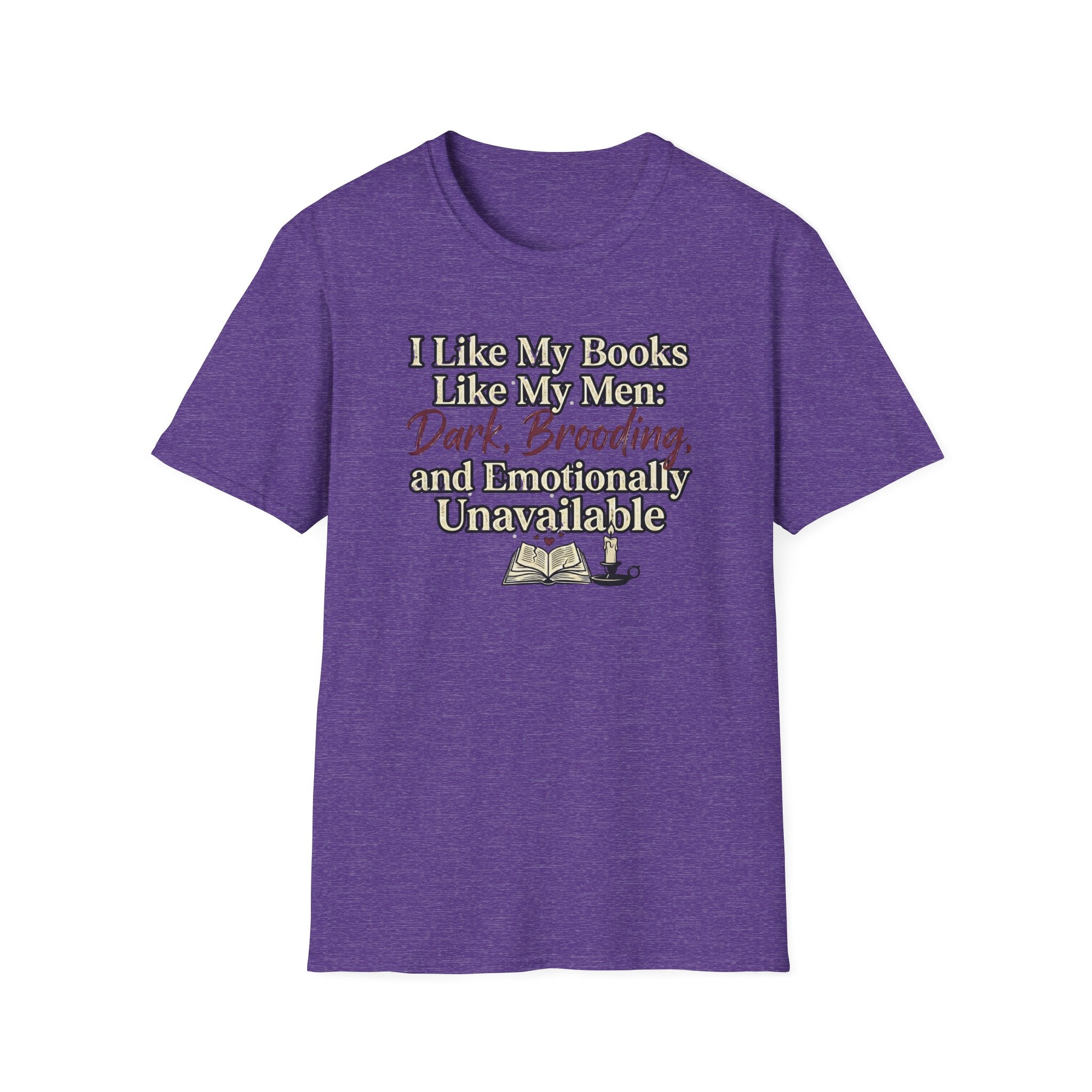 I Like My Books Like My Men T-Shirt