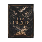 I Am Infinite Dragon Throw Blanket