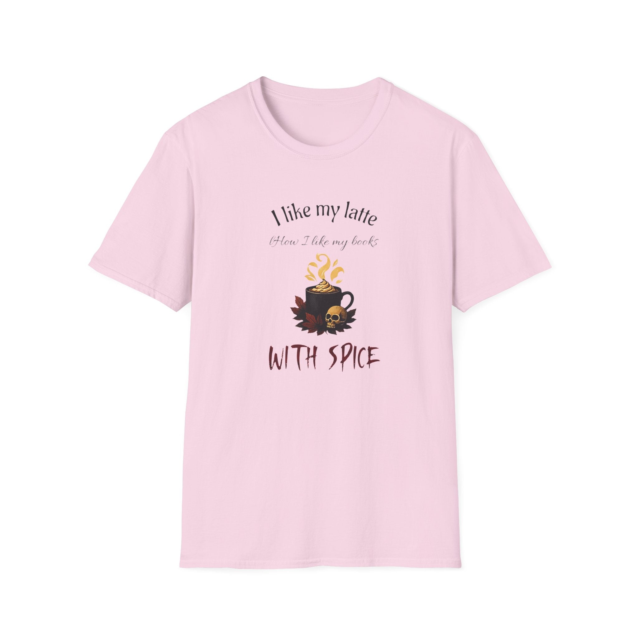 I Like My Latte How I Like My Books T-Shirt