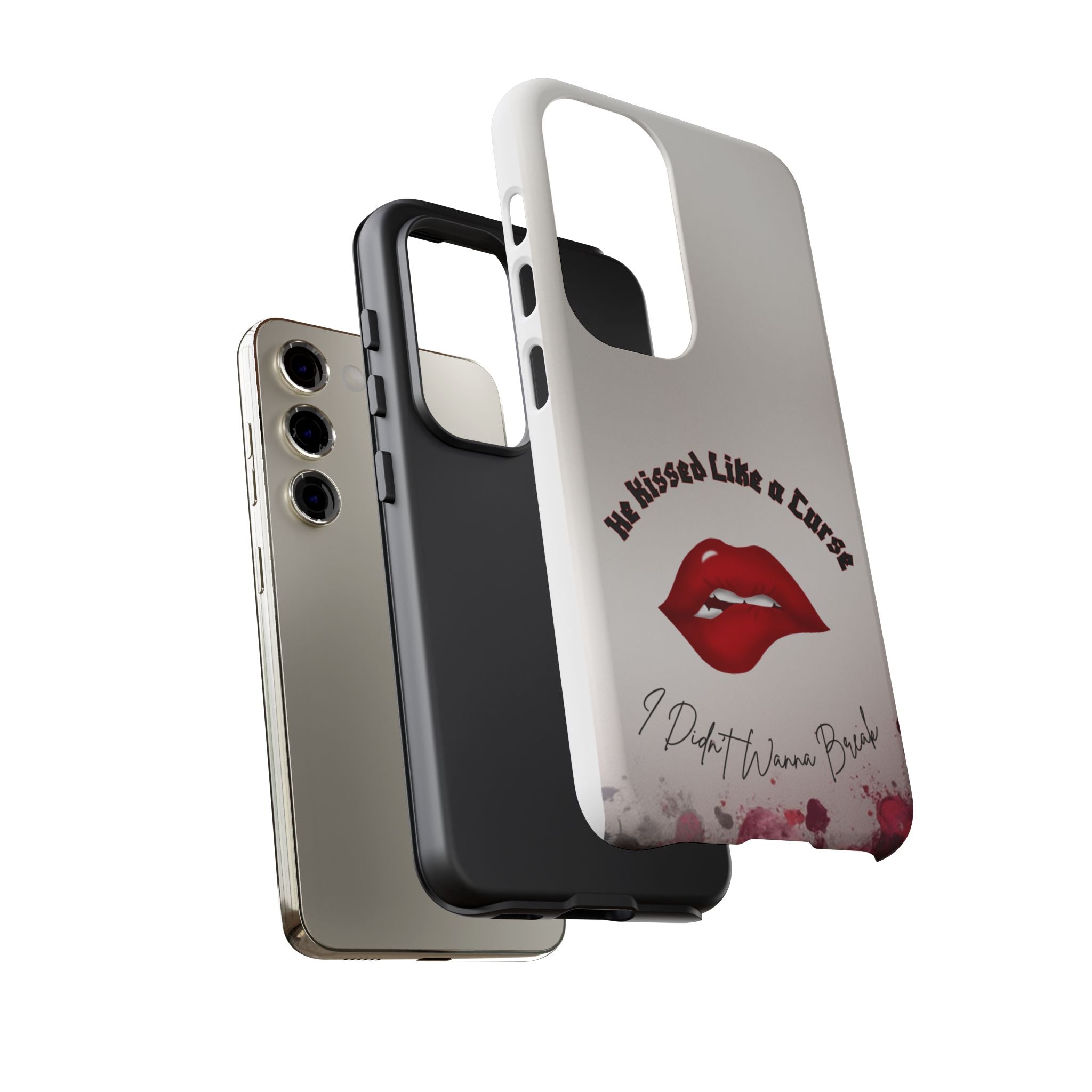 He Kissed Like a Curse I Didn’t Wanna Break Gothic Romance Haunted Love Dark Feminine Book Lover Romantic Vampire