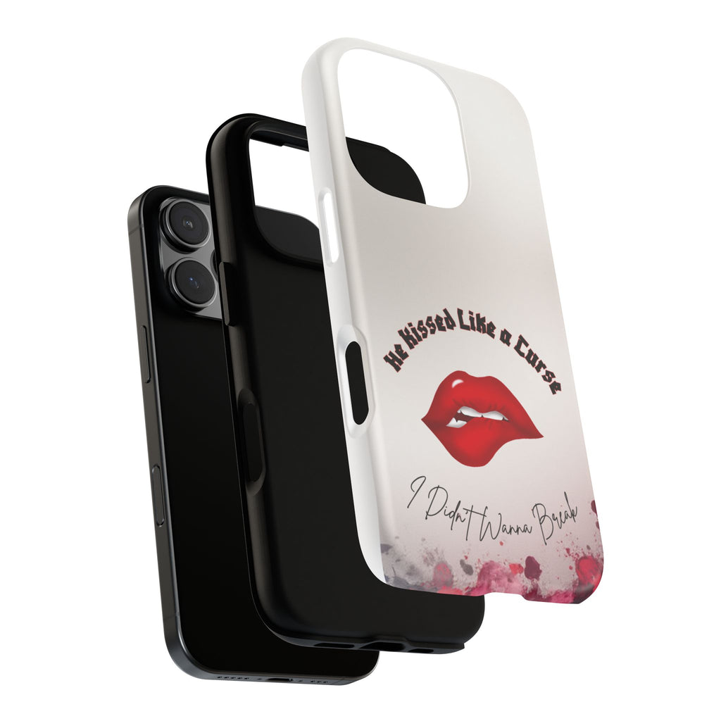 He Kissed Like a Curse I Didn’t Wanna Break Gothic Romance Haunted Love Dark Feminine Book Lover Romantic Vampire