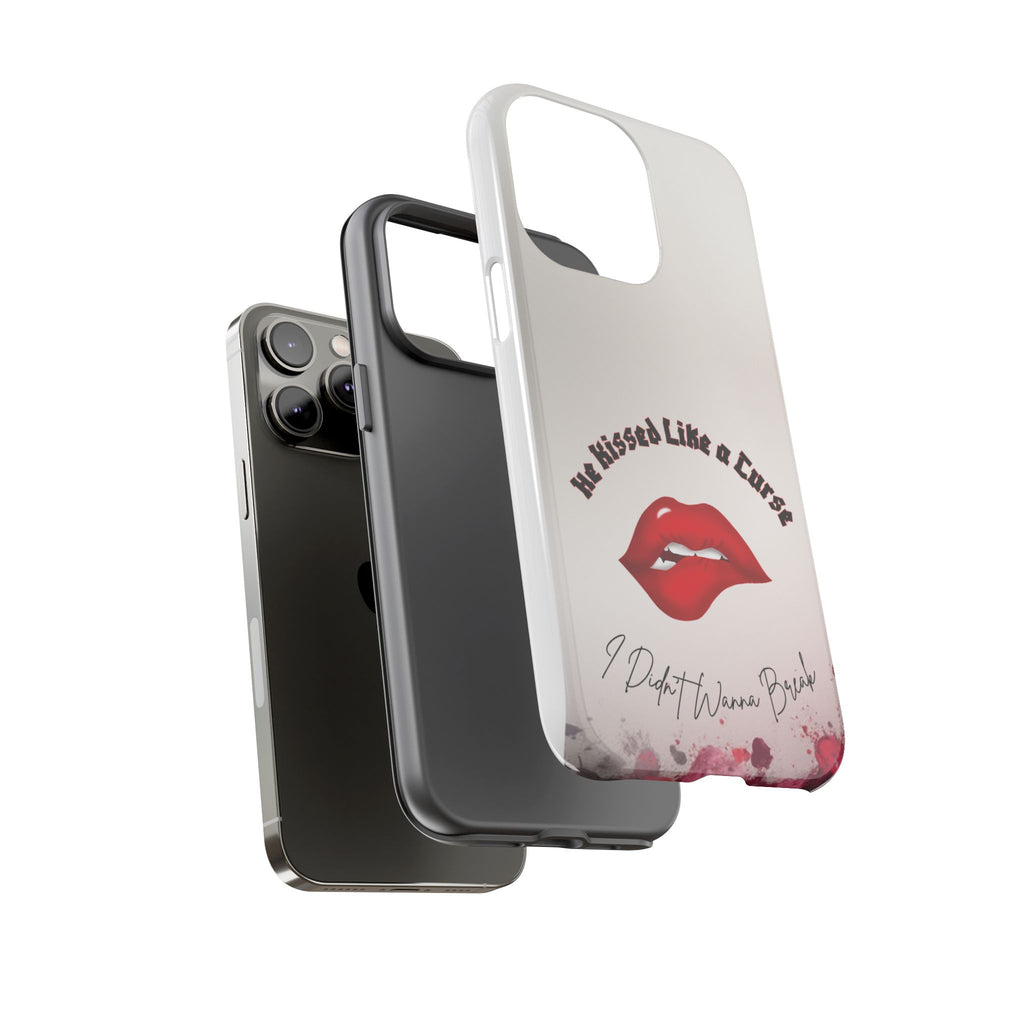 He Kissed Like a Curse I Didn’t Wanna Break Gothic Romance Haunted Love Dark Feminine Book Lover Romantic Vampire