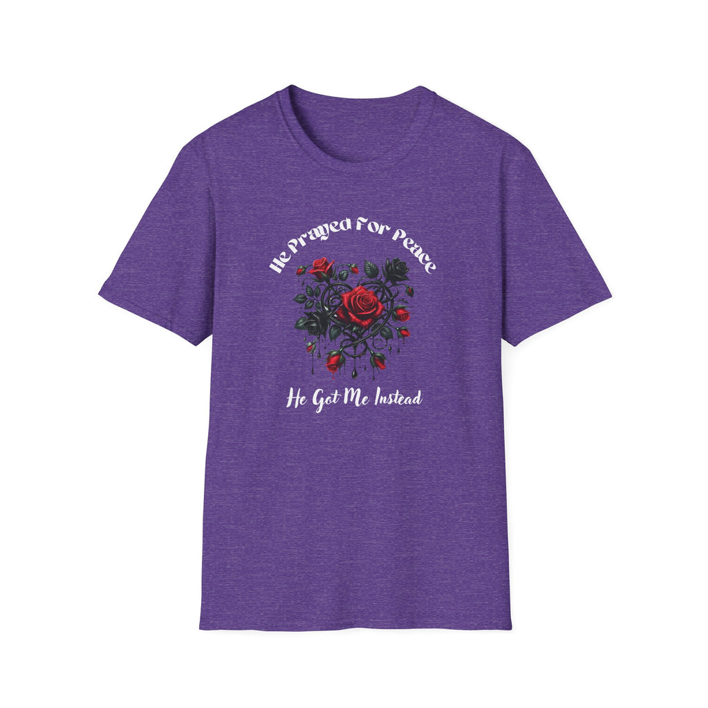 He Prayed For Peace T-Shirt