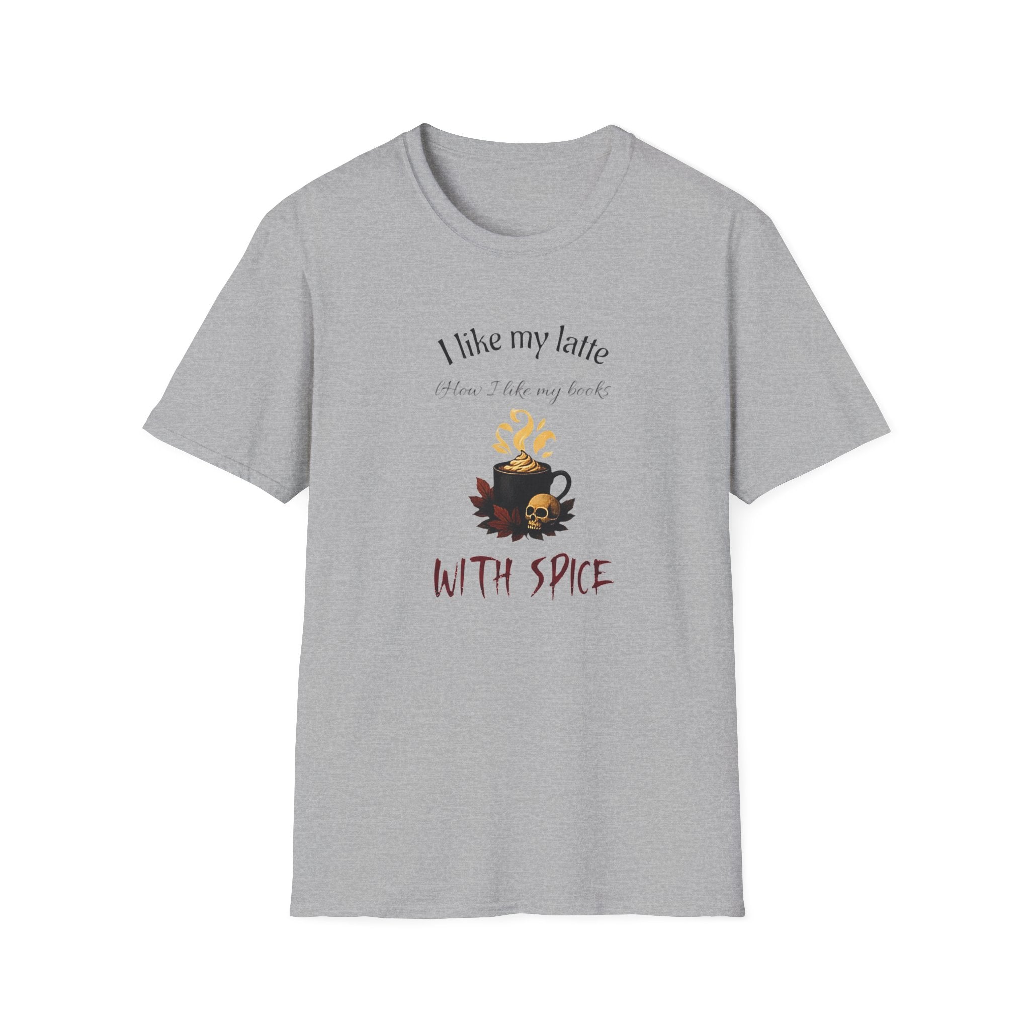 I Like My Latte How I Like My Books T-Shirt