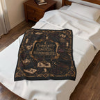 Currently Ignoring Responsibilities Plush Velveteen Throw Blanket