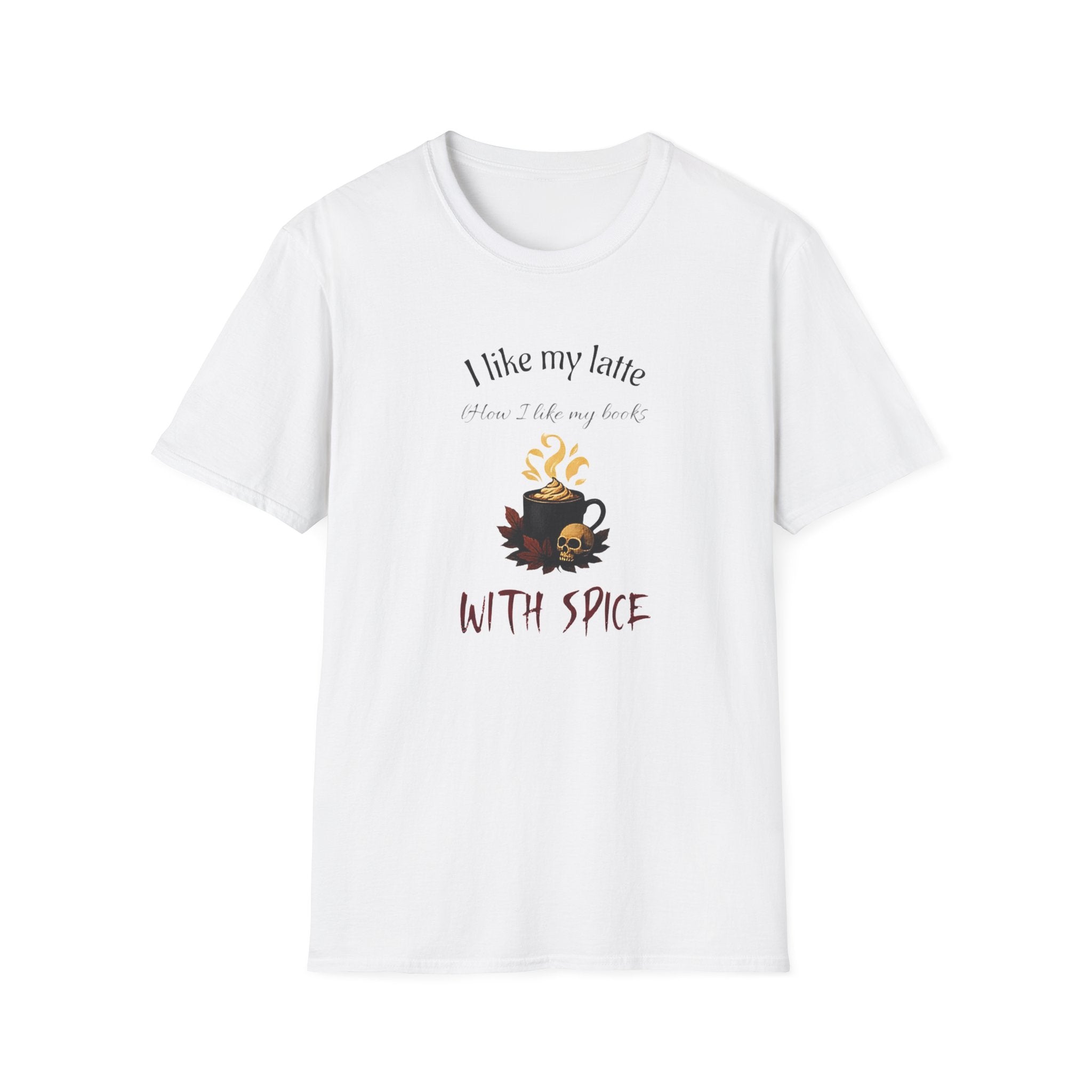I Like My Latte How I Like My Books T-Shirt