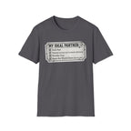 My Ideal Partner Checklist T-Shirt