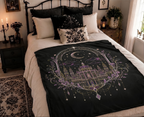 The Stars Called You Home...Celestial Castle Throw Blanket