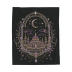 The Stars Called You Home...Celestial Castle Throw Blanket