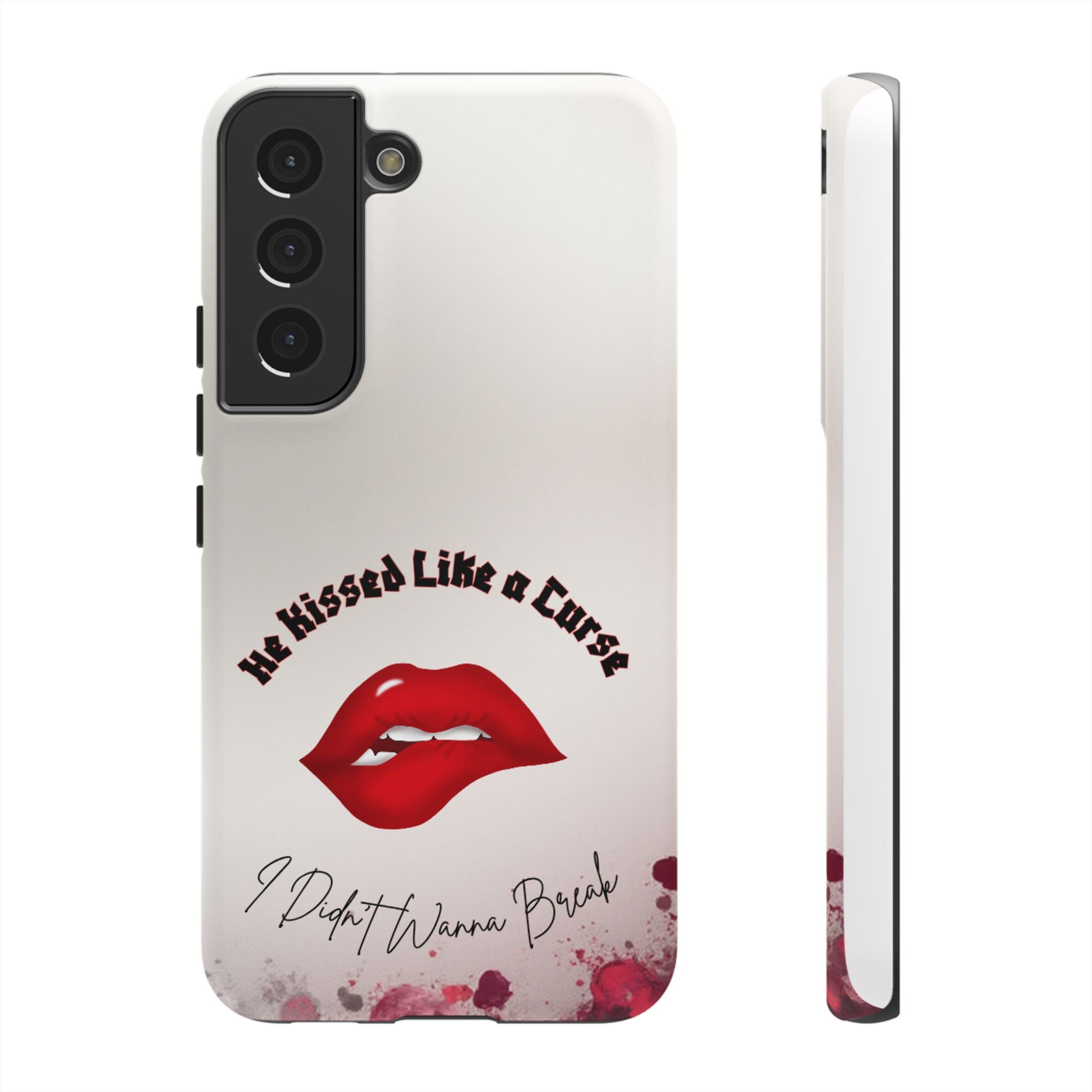 He Kissed Like a Curse I Didn’t Wanna Break Gothic Romance Haunted Love Dark Feminine Book Lover Romantic Vampire