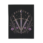 Midnight Court Celestial Sword Velveteen Plush Blanket