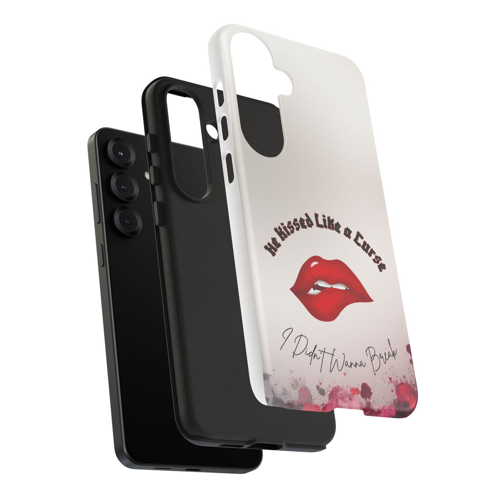 He Kissed Like a Curse I Didn’t Wanna Break Gothic Romance Haunted Love Dark Feminine Book Lover Romantic Vampire