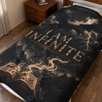I Am Infinite Dragon Throw Blanket
